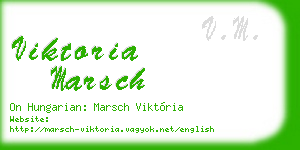viktoria marsch business card
